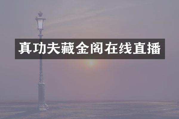 真功夫藏金阁在线直播