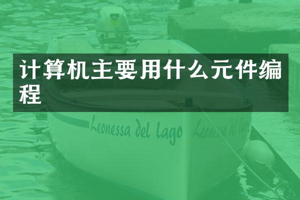 计算机主要用什么元件编程