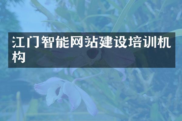 江门智能网站建设培训机构
