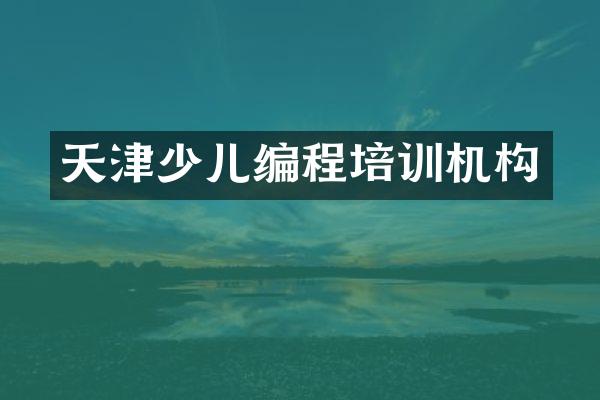 天津少儿编程培训机构