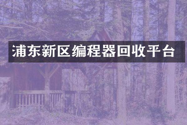 浦东新区编程器回收平台