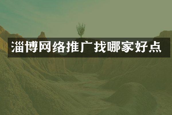 淄博网络推广找哪家好点
