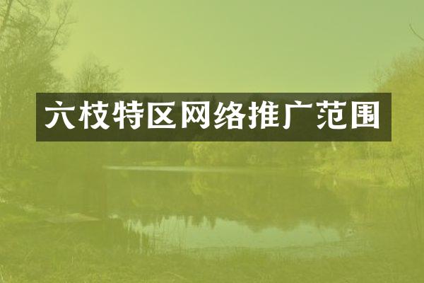 六枝特区网络推广范围