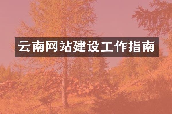 云南网站建设工作指南