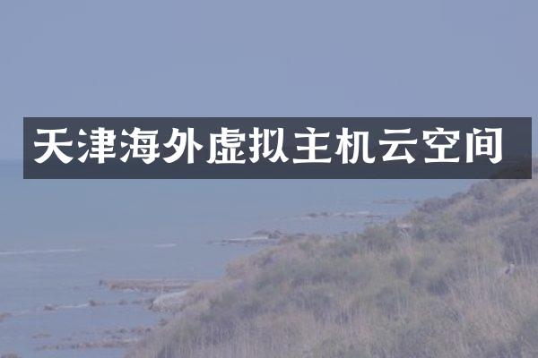 天津海外虚拟主机云空间