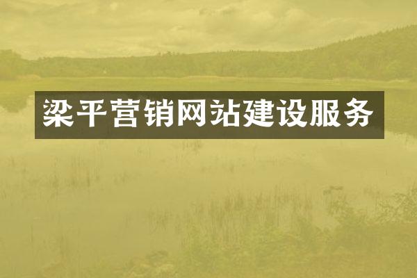 梁平营销网站建设服务
