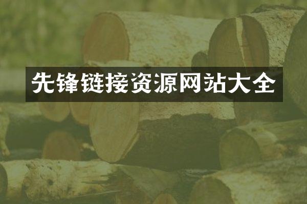 先锋链接资源网站大全