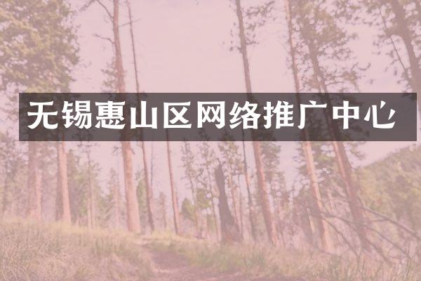 无锡惠山区网络推广中心