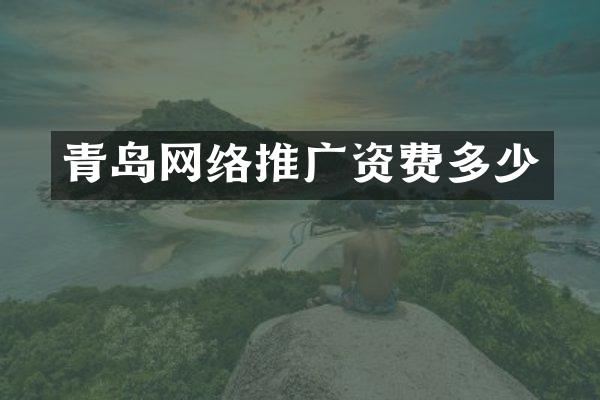 青岛网络推广资费多少