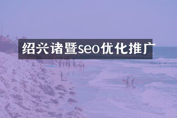 绍兴诸暨seo优化推广