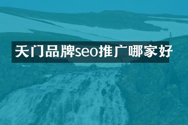 天门品牌seo推广哪家好