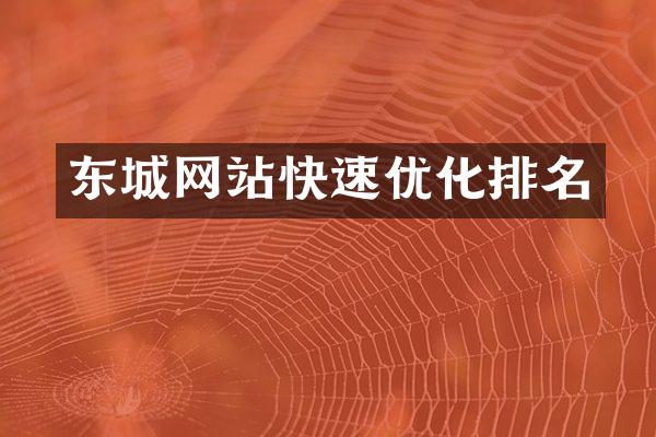 东城网站快速优化排名