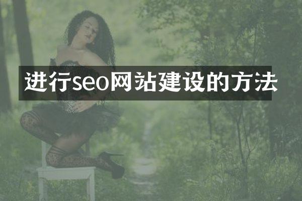 进行seo网站建设的方法
