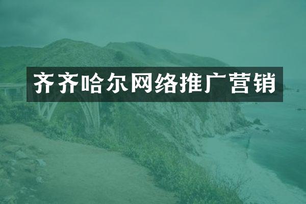 齐齐哈尔网络推广营销