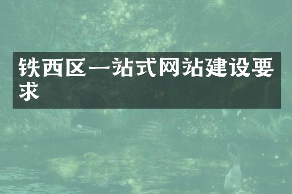 铁西区一站式网站建设要求