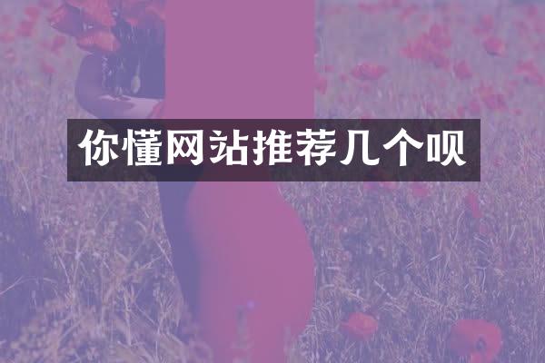 你懂网站推荐几个呗