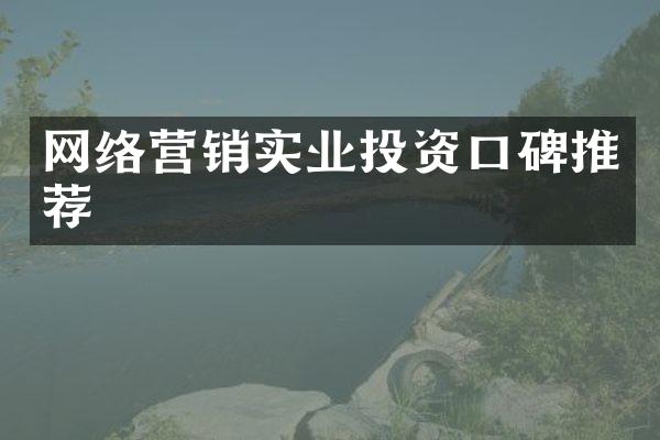 网络营销实业投资口碑推荐