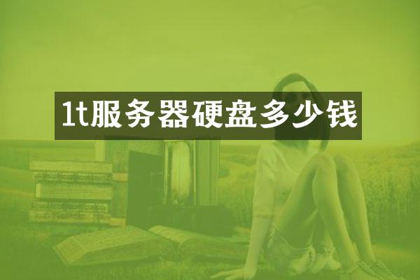 1t服务器硬盘多少钱