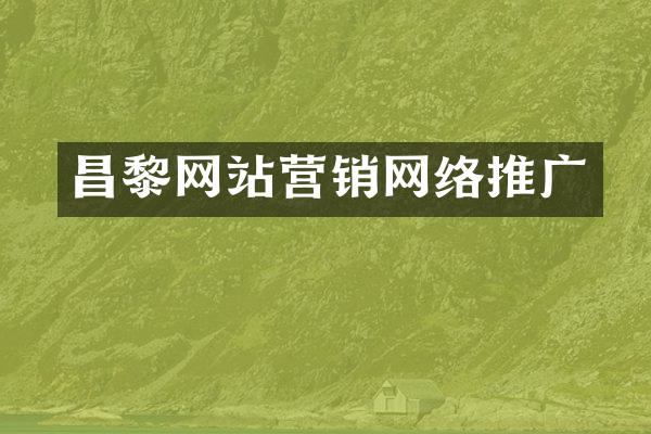 昌黎网站营销网络推广