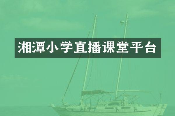 湘潭小学直播课堂平台