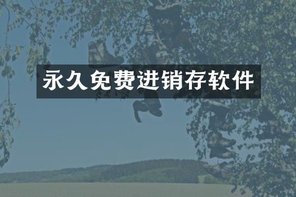 永久免费进销存软件