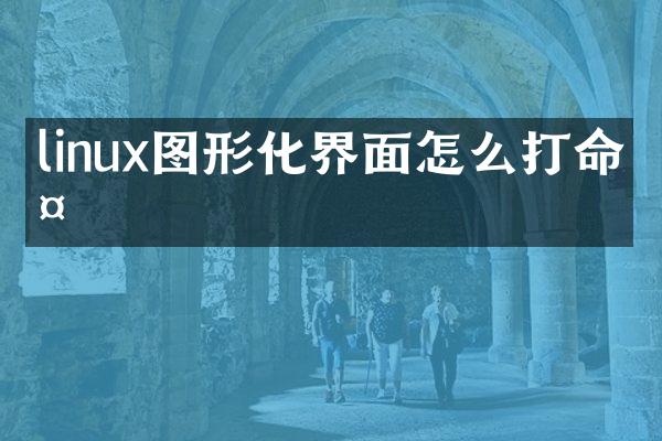linux图形化界面怎么打命令
