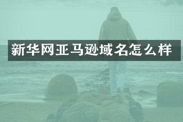 新华网亚马逊域名怎么样