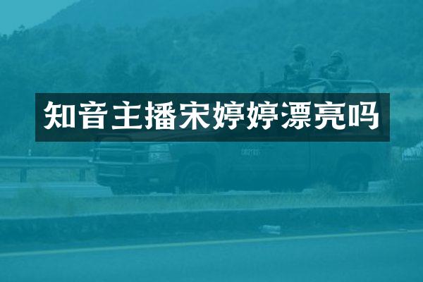 知音主播宋婷婷漂亮吗