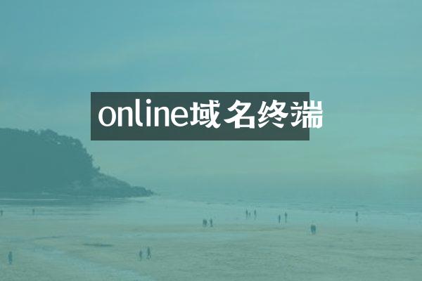 online域名终端