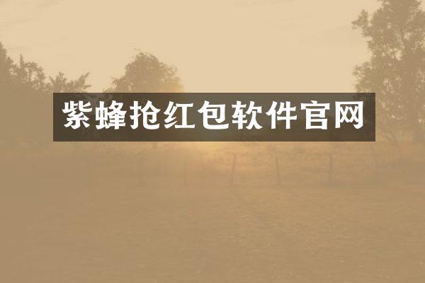 紫蜂抢红包软件官网