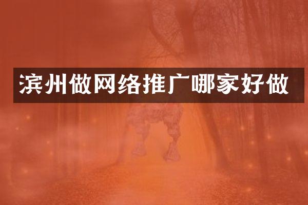 滨州做网络推广哪家好做