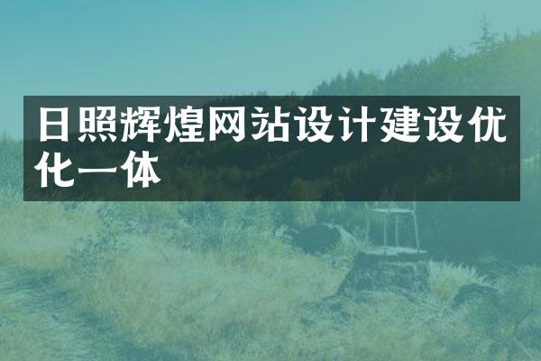 日照辉煌网站设计建设优化一体