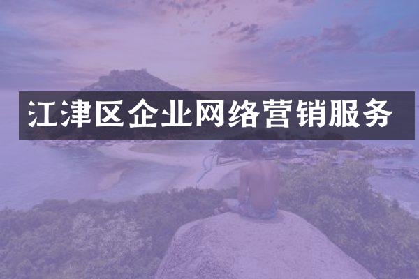江津区企业网络营销服务