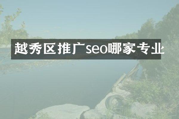 越秀区推广seo哪家专业