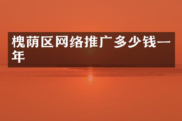 槐荫区网络推广多少钱一年