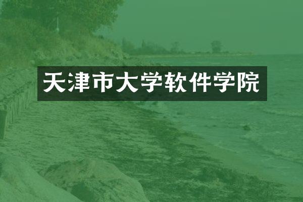 天津市大学软件学院
