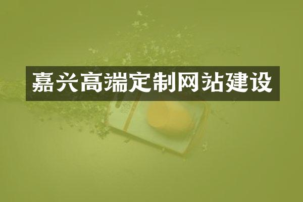 嘉兴高端定制网站建设