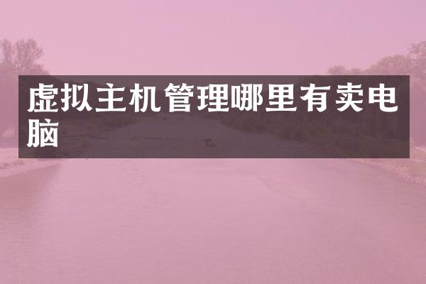 虚拟主机管理哪里有卖电脑