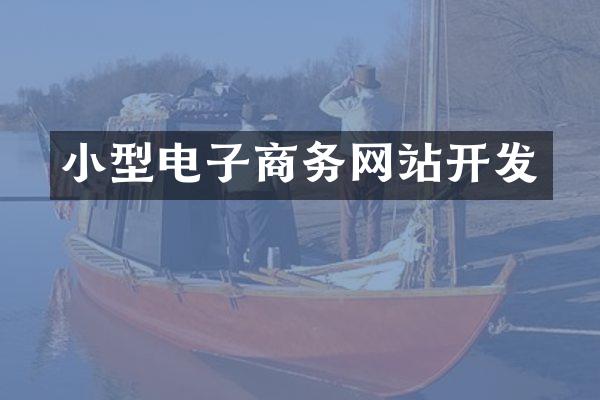 小型电子商务网站开发