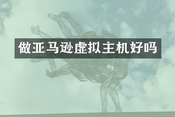 做亚马逊虚拟主机好吗