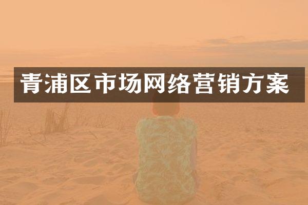 青浦区市场网络营销方案
