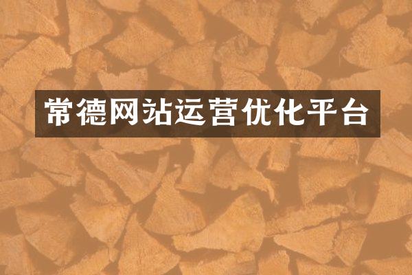 常德网站运营优化平台