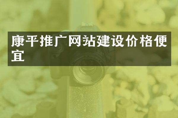 康平推广网站建设价格便宜