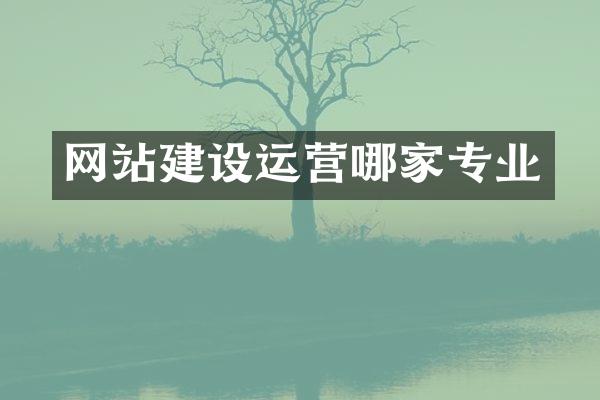 网站建设运营哪家专业