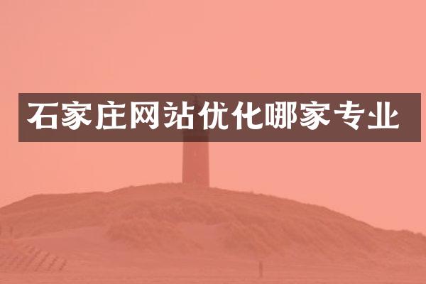 石家庄网站优化哪家专业
