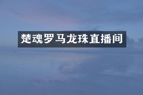 楚魂罗马龙珠直播间