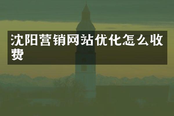 沈阳营销网站优化怎么收费