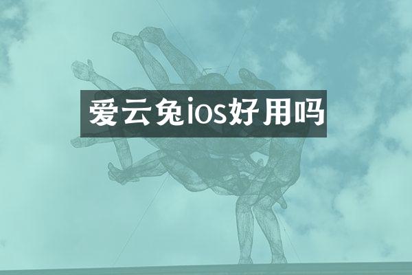 爱云兔ios好用吗