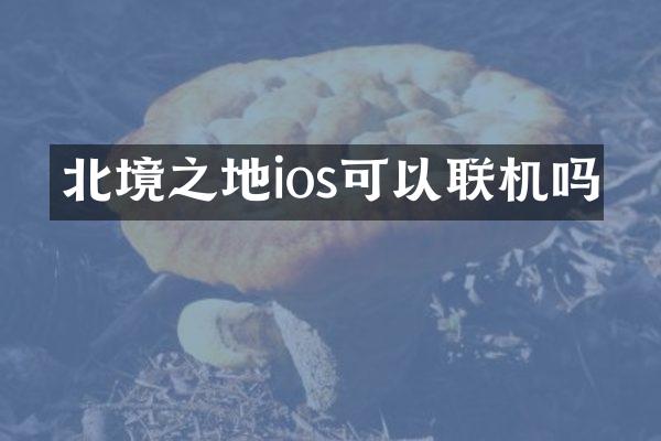 北境之地ios可以联机吗