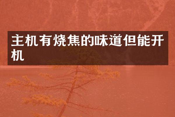 主机有烧焦的味道但能开机